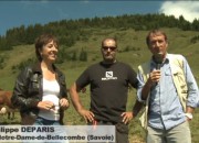 Philippe DEPARIS deTV8 MontBlanc avec Claude Vernier-Favrey et Bruno Mollier-Camut