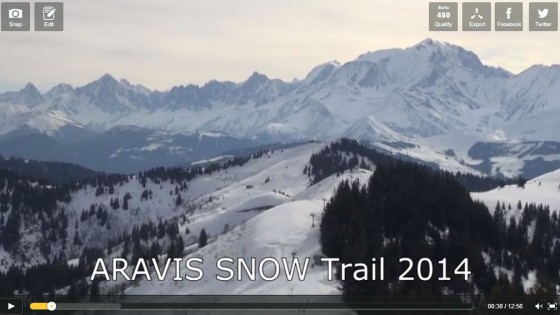 Aravis Snow Trail 2014